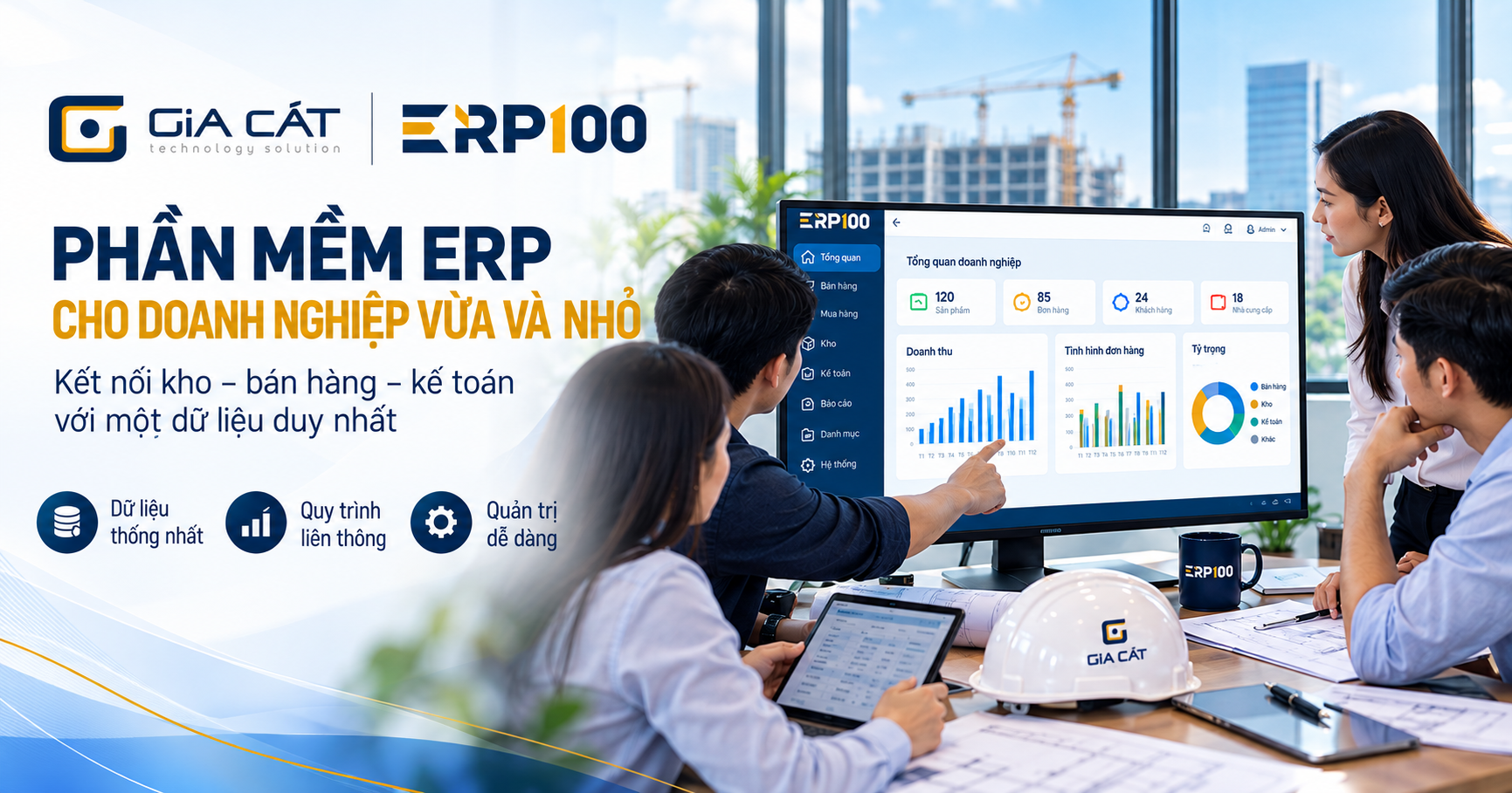 Phần mềm ERP cho doanh nghiệp vừa và nhỏ: vì sao kho, bán hàng và kế toán mỗi nơi một con số?